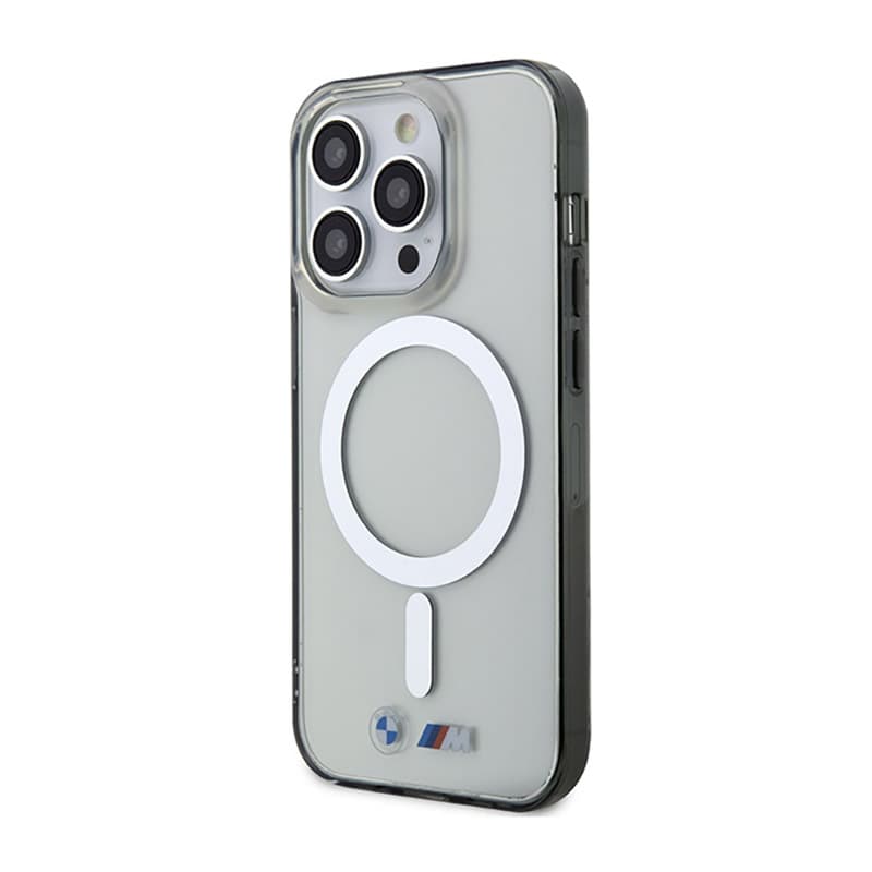 BMW Silver Ring MagSafe - Case for iPhone 14 Pro (Transparent) 2