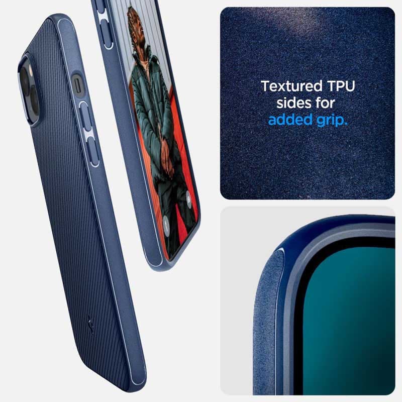 Spigen Mag Armor - Case for iPhone 14 Plus (Navy Blue) 3