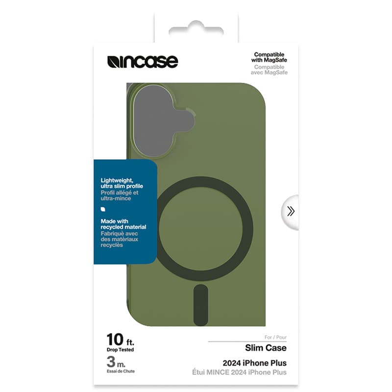 Incase Slim Case MagSafe - Case iPhone 16 Plus (Highland Green) 5