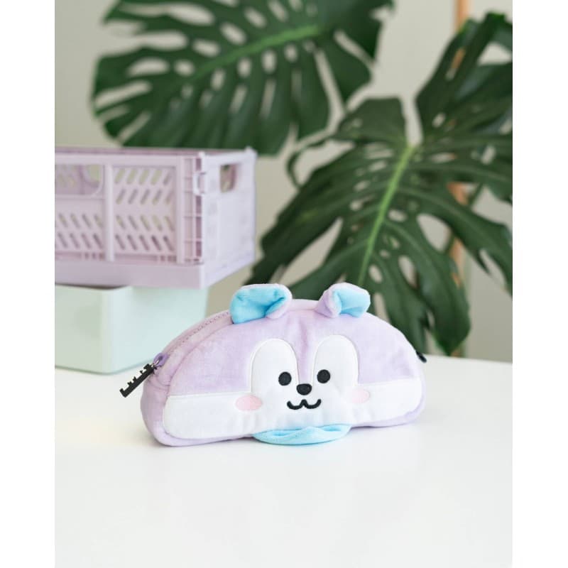 BT21 - INSIDE MANG plush pencil case for utensils 4