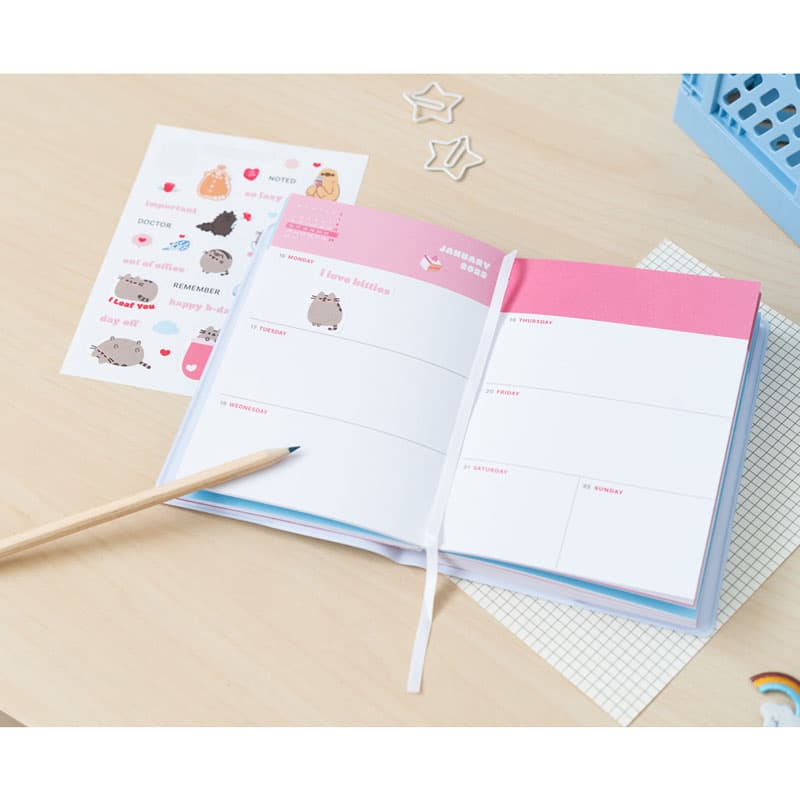 Pusheen - Calendar / weekly planner 2022/2023 (11x15.5 cm) 7