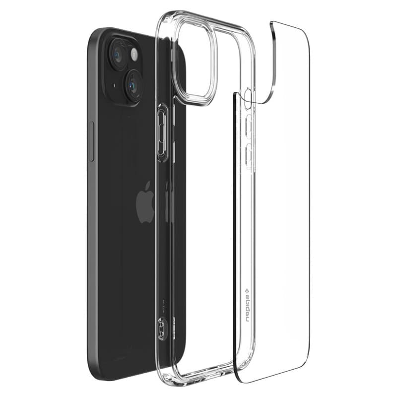Spigen Ultra Hybrid - Case for iPhone 15 (Transparent) 8
