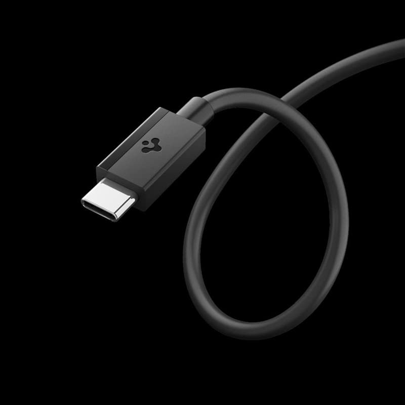 Spigen EB6020CC Essential - USB-C to USB-C Cable PD 60W 2m (Black) 4