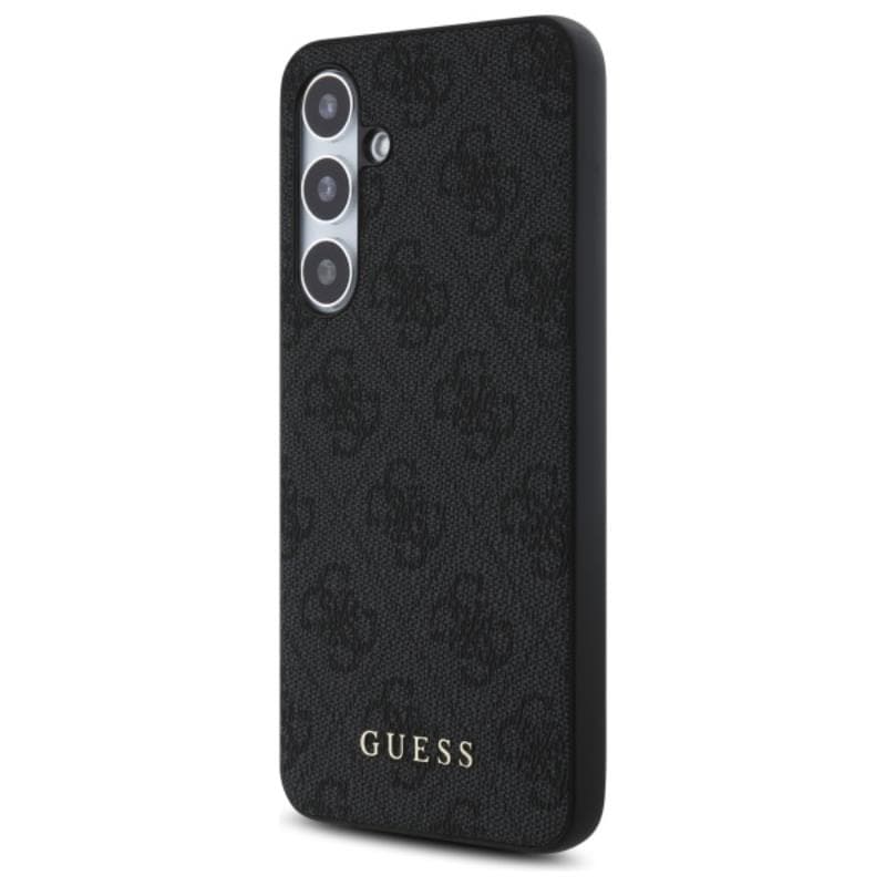 Guess 4G Metal Gold Logo - Case for Samsung Galaxy S24 FE (gray) 2