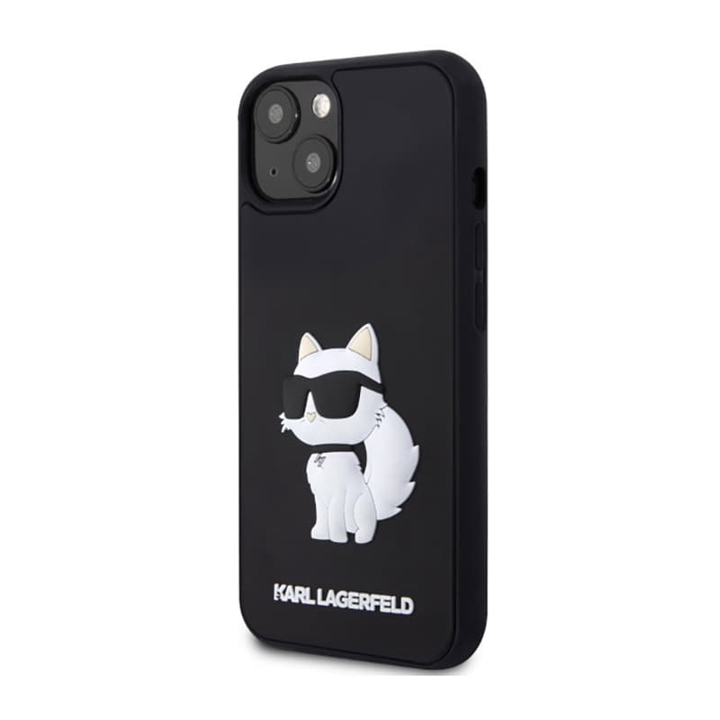 Karl Lagerfeld 3D Rubber NFT Choupette - Case for iPhone 14 (Black) 2