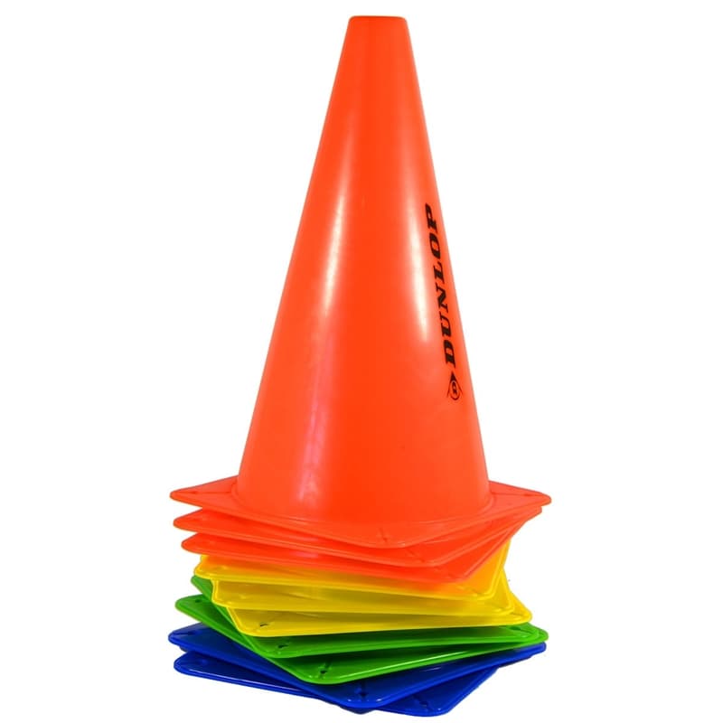 Dunlop - Set of training cones 10 pcs. 1