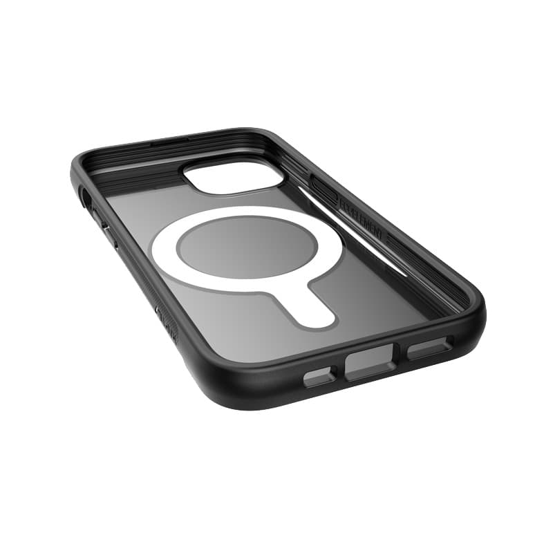 X-Doria Raptic Clutch MagSafe - Biodegradable case for iPhone 14 (Drop-Tested 3m) (Black) 2