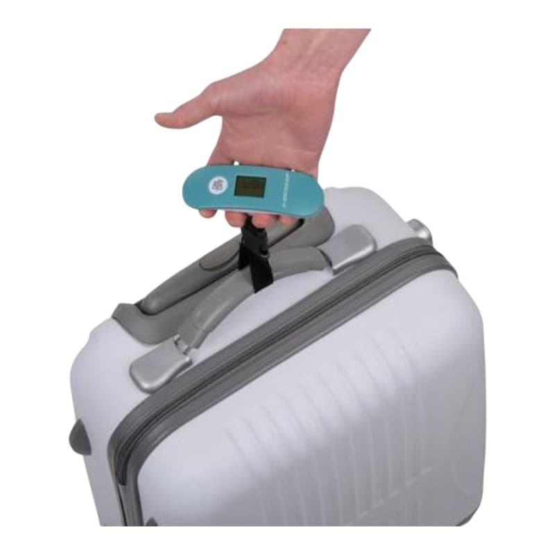 Dunlop - Digital luggage scale up to 40 kg (Turquoise) 3