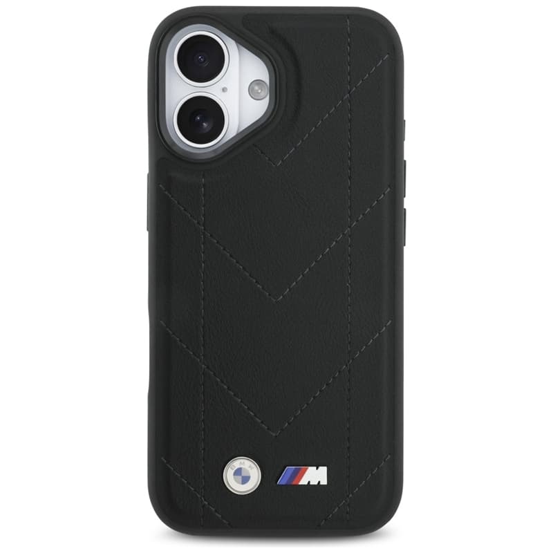 BMW M Quilted Logo MagSafe - iPhone 17 Case (Black) 3