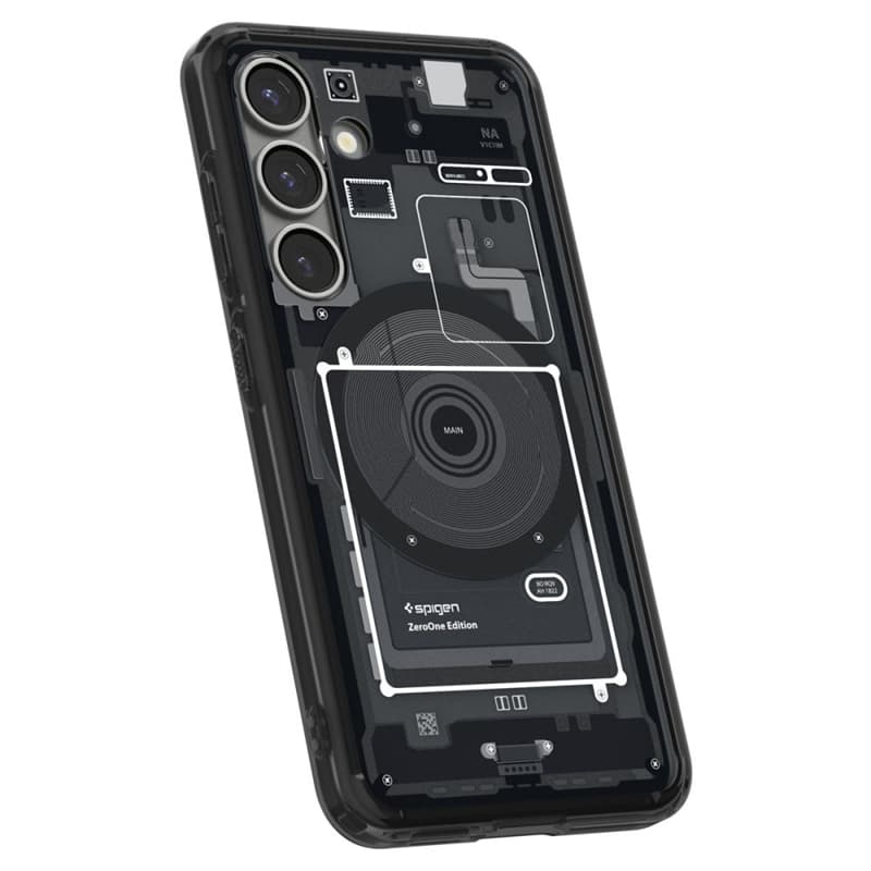 Spigen Ultra Hybrid Mag MagSafe - Case for Samsung Galaxy S25 (Zero One Black) 5