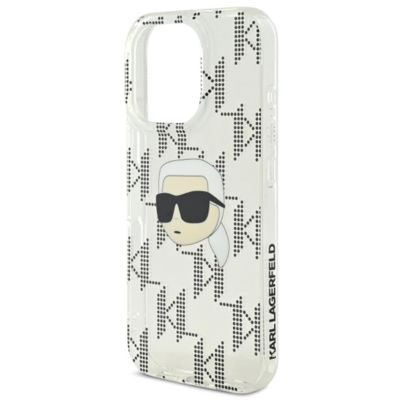 Karl Lagerfeld IML Karl Head Electroplated - Case for iPhone 16 Pro Max (transparent) 6