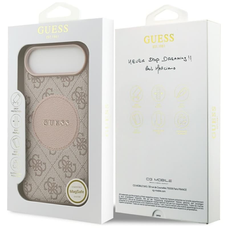 Guess 4G Circle Classic Logo MagSafe - Case iPhone Air (pink) 8