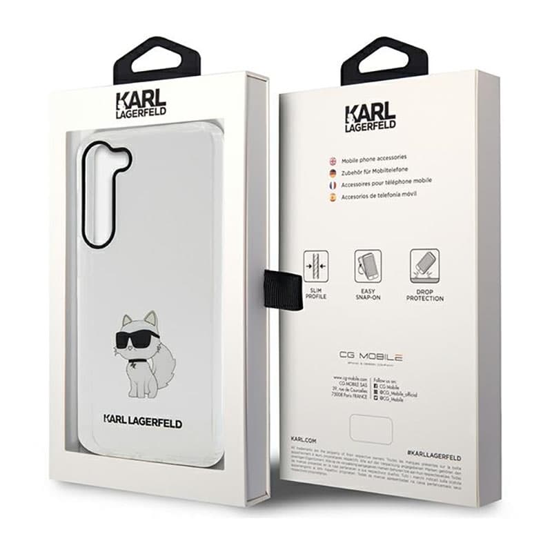 Karl Lagerfeld IML NFT Choupette - Case for Samsung Galaxy S23+ (Clear) 8