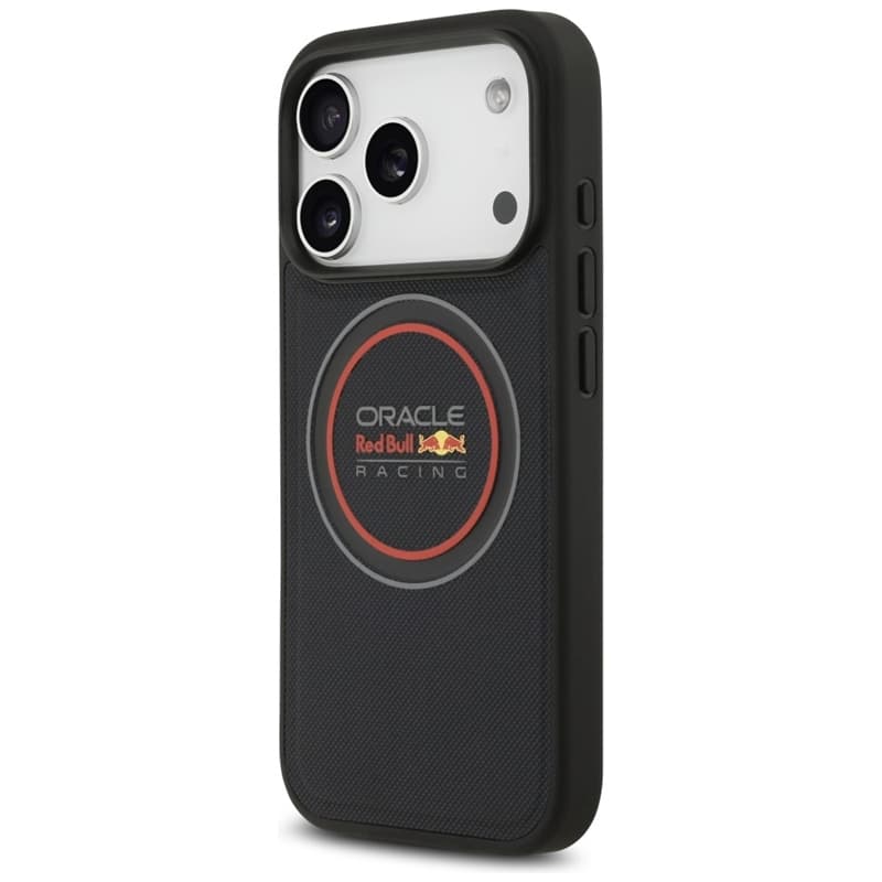 Red Bull Meshed Logo And Red Ring MagSafe - iPhone 17 Pro Max Case (Navy Blue) 2