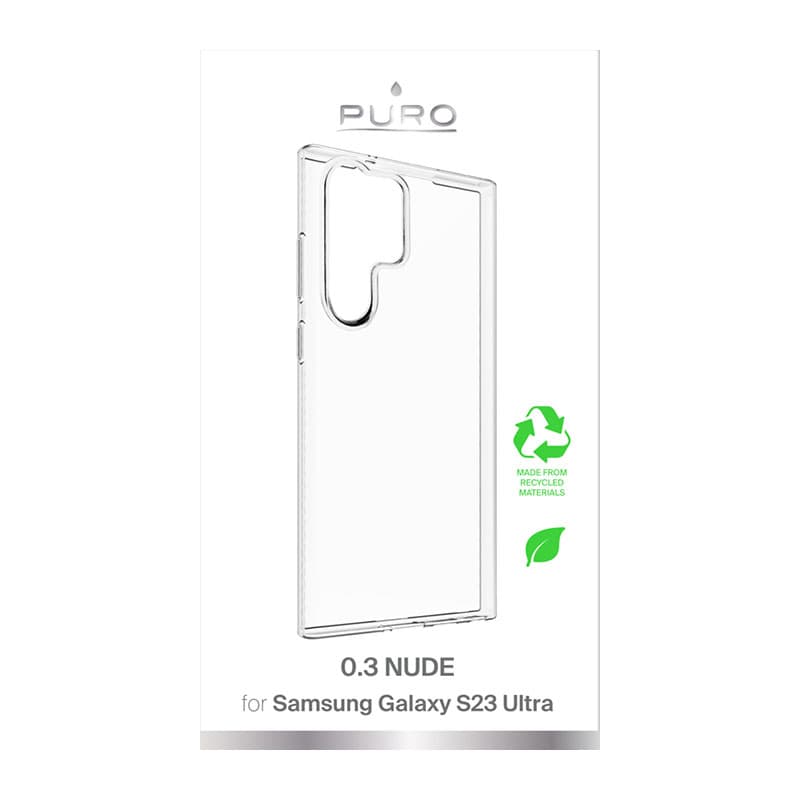PURO 0.3 Nude – Cover for Samsung Galaxy S23 Ultra (Transparent) 2