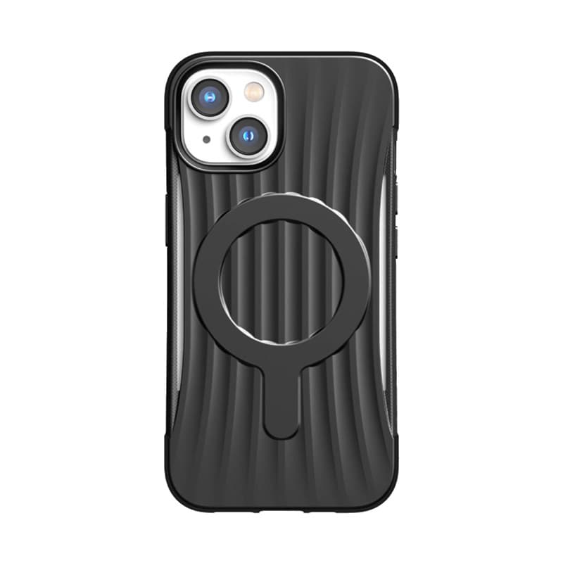 X-Doria Raptic Clutch MagSafe - Biodegradable case for iPhone 14 (Drop-Tested 3m) (Black) 3