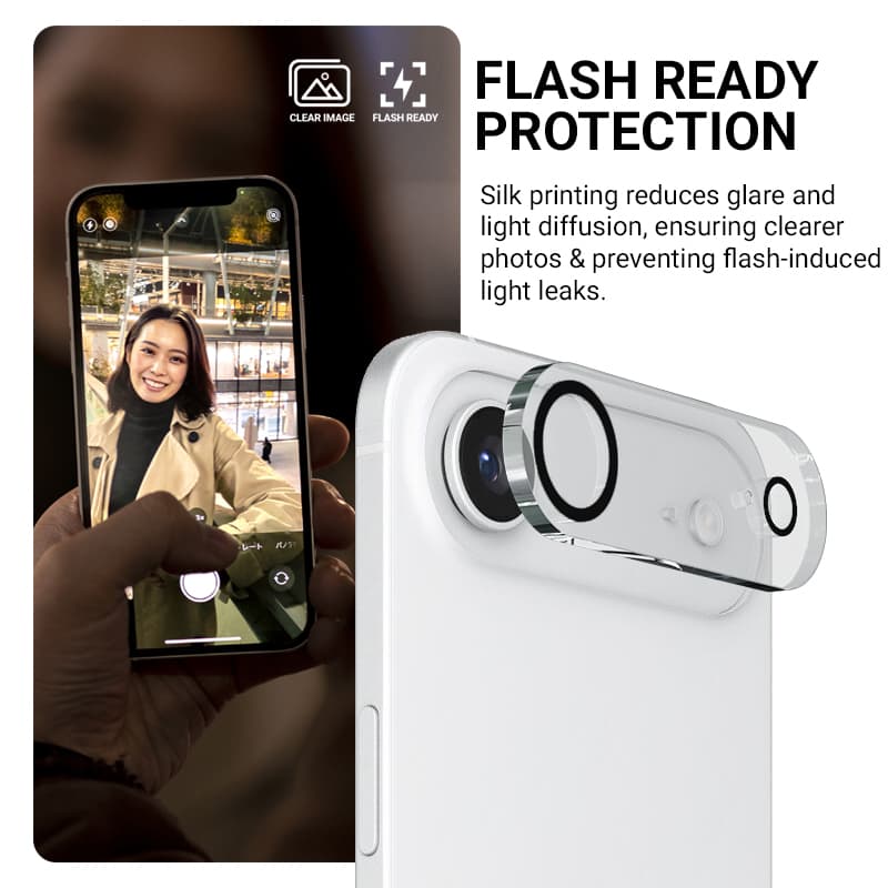 Crong Lens Shield - Glass for the iPhone Air camera and lens 3