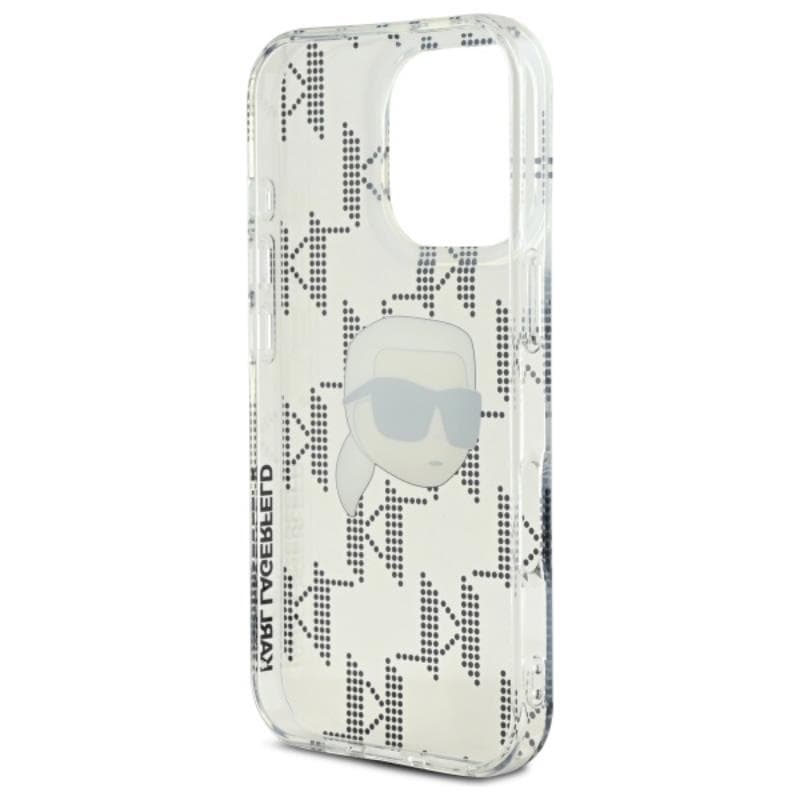 Karl Lagerfeld IML Karl Head Electroplated - Case for iPhone 16 Pro Max (transparent) 7