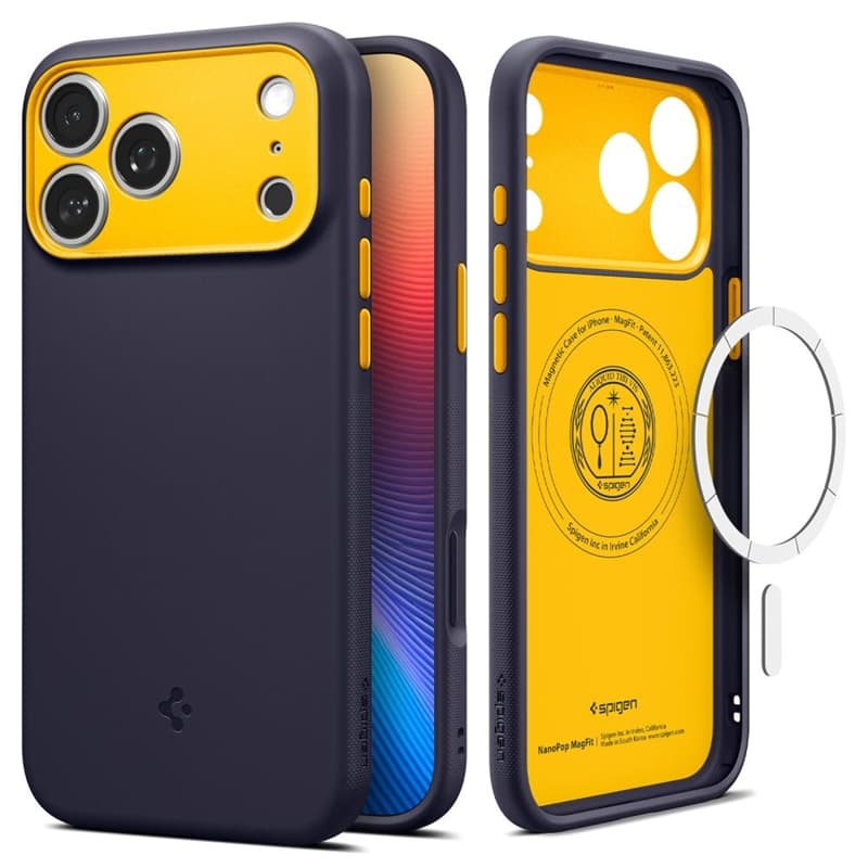 Spigen Nano Pop Mag MagSafe - Case for iPhone 17 Pro (Blueberry Navy) 1
