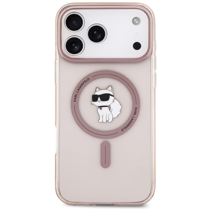 Karl Lagerfeld IML Choupette MagSafe - Case for iPhone 17 Pro Max (pink) 3