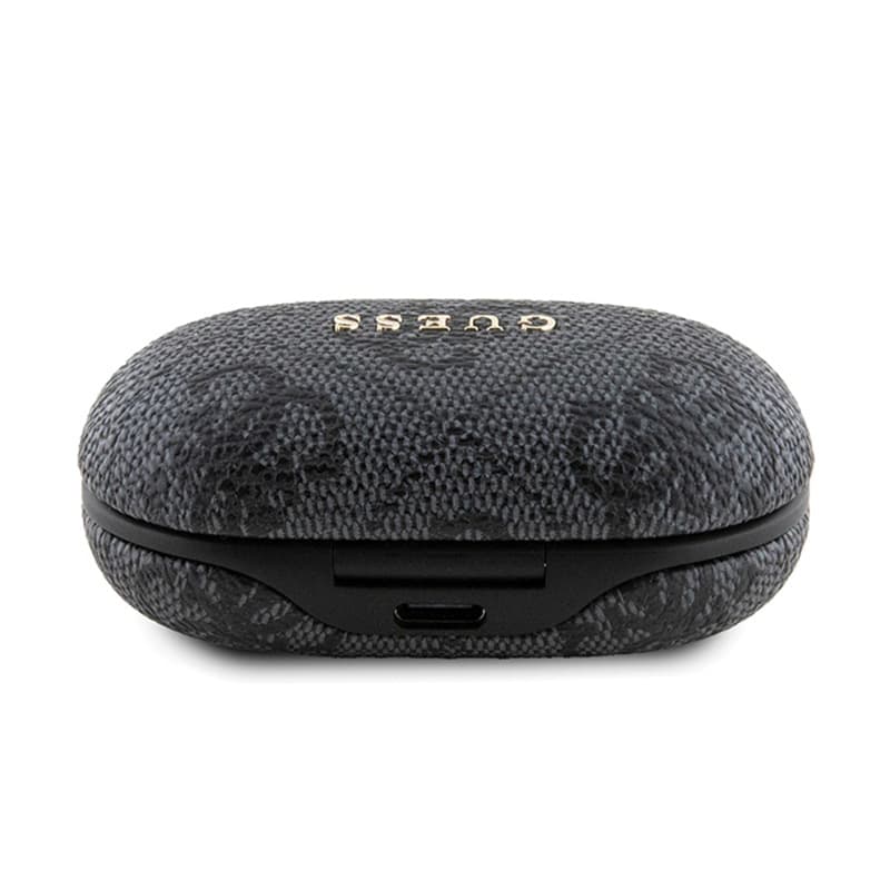 Guess 4G Metal Logo - TWS ENC Bluetooth headphones + charging case (black) 3