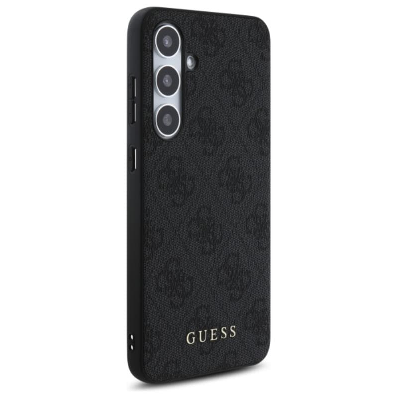 Guess 4G Metal Gold Logo - Case for Samsung Galaxy S24 FE (gray) 4