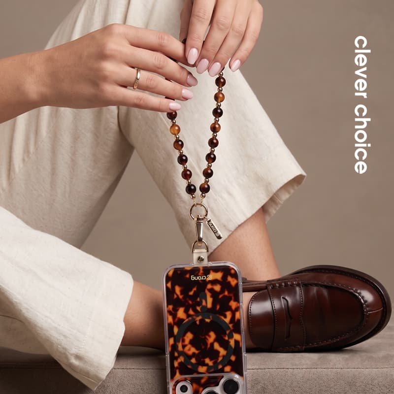 Crong Phone Charm - Lanyard Phone Pendant (Tortoise) 3