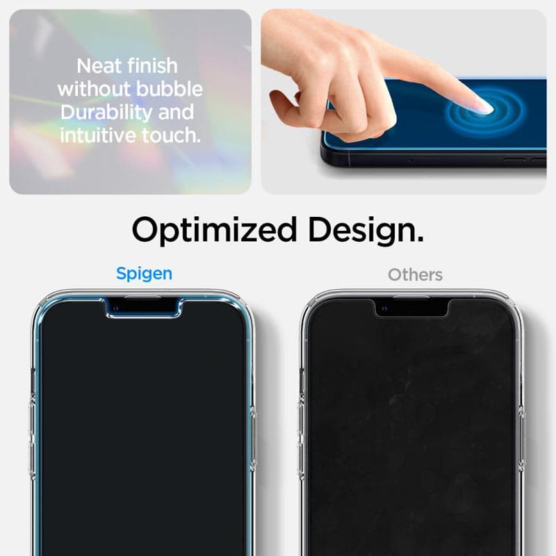 Spigen Crystal Pack - Set of case for iPhone 14 + Protective Glass (Clear) 6