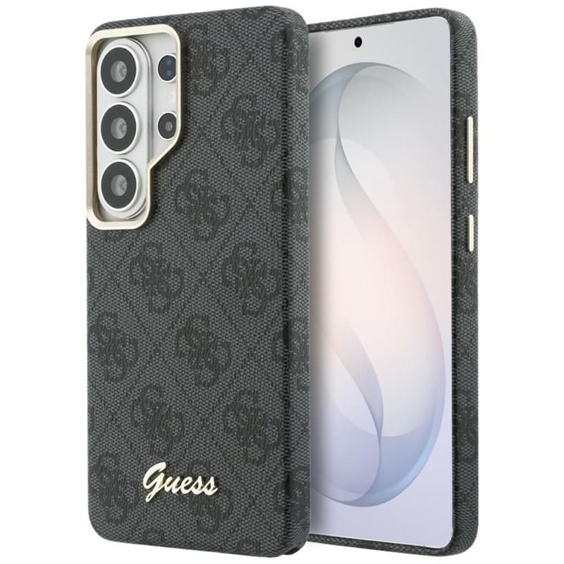 Guess 4G Script MagSafe - Samsung Galaxy S26 Ultra Case (Black)