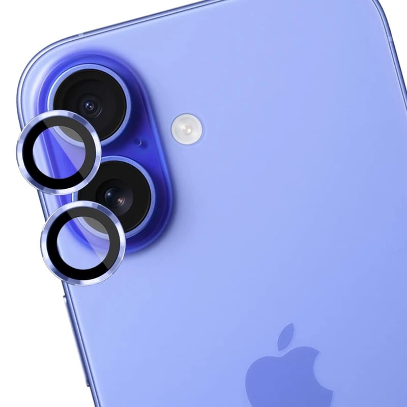 3mk Lens Protection Pro - Camera Lens Glass for iPhone 17 (Light Blue) 6
