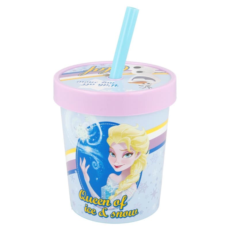 Frozen - Ice cream mug with a straw 560 ml 2