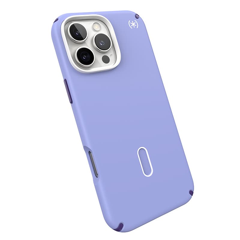 Speck Presidio2 Pro ClickLock & MagSafe - iPhone 16 Pro Max Case (Future Lavender / Cassis Purple / White) 8