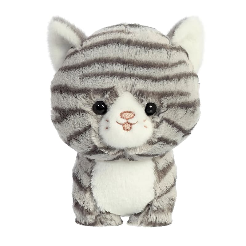 Teddy Pets - Plush Toy / Cuddle Toy Cat Grey Tabby 17 cm 1