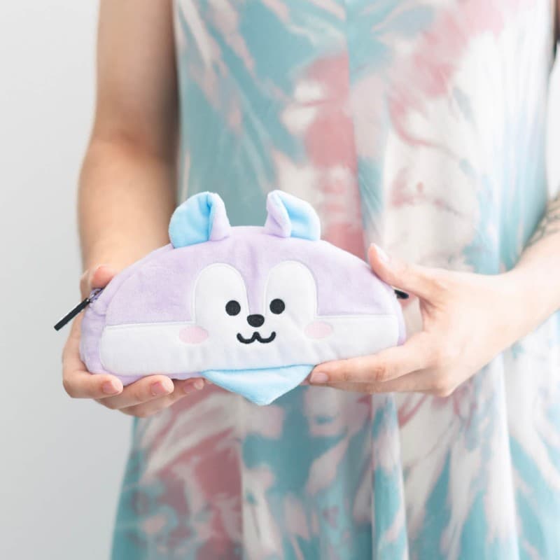 BT21 - INSIDE MANG plush pencil case for utensils 7