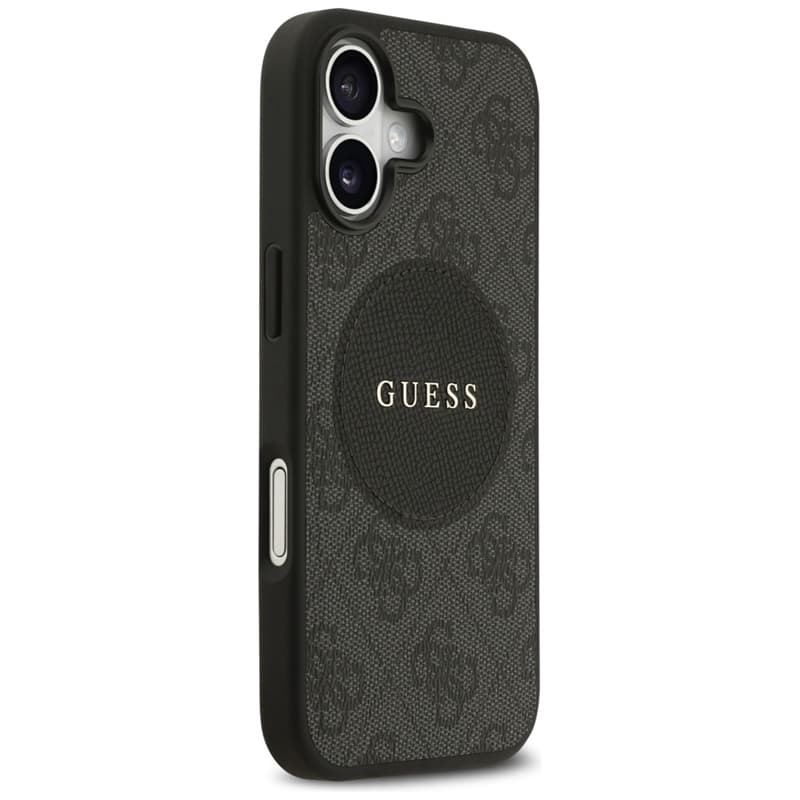 Guess 4G Circle Classic Logo MagSafe – Case iPhone 17 (Black) 4