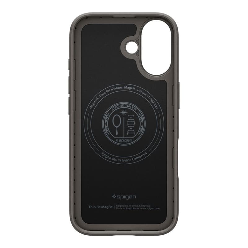 Spigen Thin Fit Mag MagSafe - Case for iPhone 17 (Gunmetal)   5