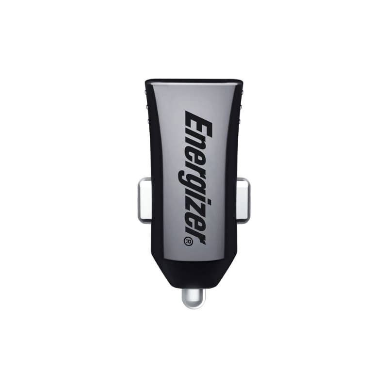 Energizer Classic - Car charger 2x USB-A 2.4A 12W (Black) 2