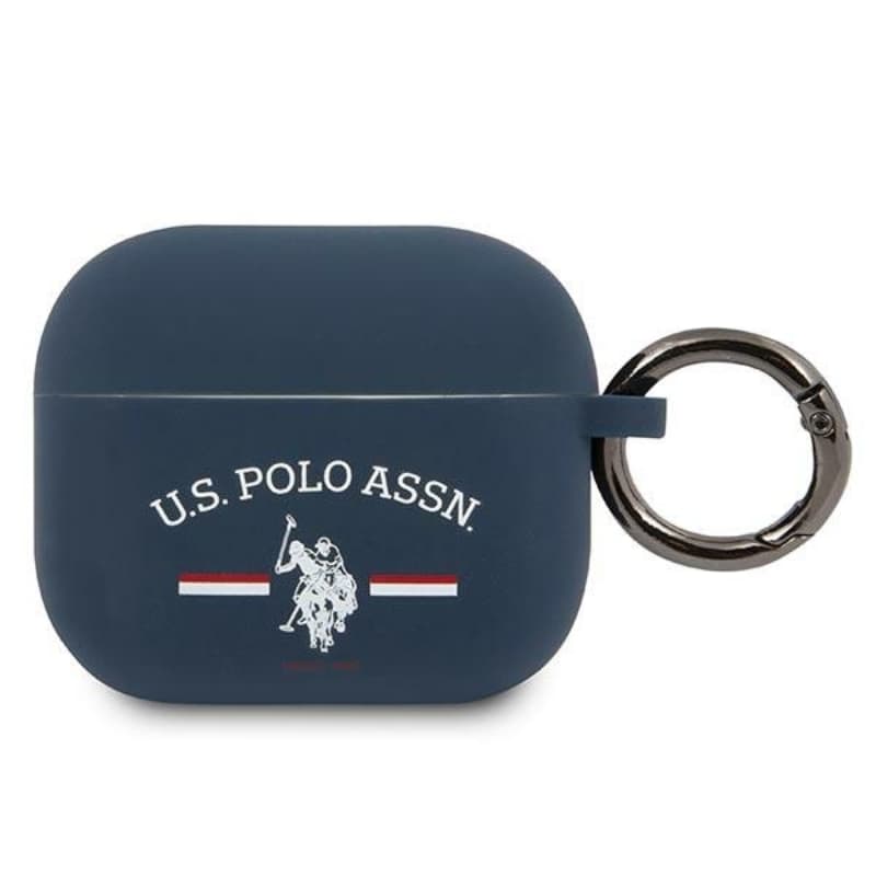 US Polo Assn Silicone Logo - Case for Airpods 3 (Navy blue) 1
