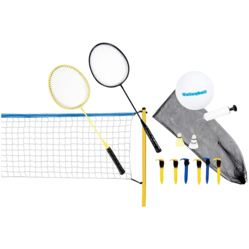 Scatch - 7-in-1 Volleyball and Badminton Set 310x168 cm 1