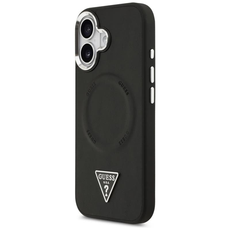 Guess Triangle Logo MagSafe - Case iPhone 17 (Black) 2