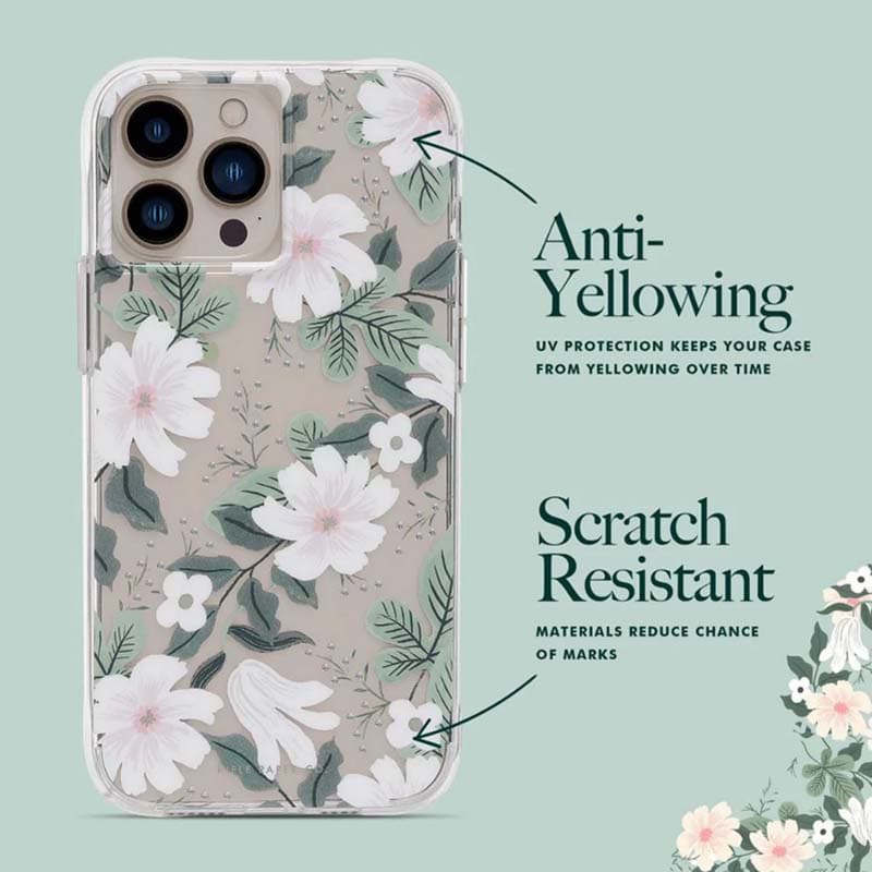 Rifle Paper Clear - Case for iPhone 14 Pro Max (Willow) 6
