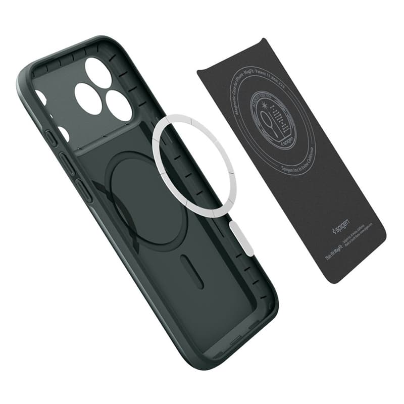 Spigen Thin Fit Mag MagSafe - Case for iPhone 17 Pro (Abyss Green) 7