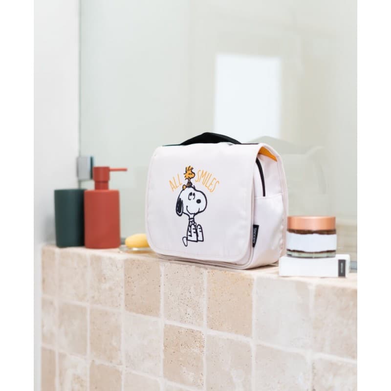 Snoopy - Travel Toiletry Bag with Hanging Hook 4