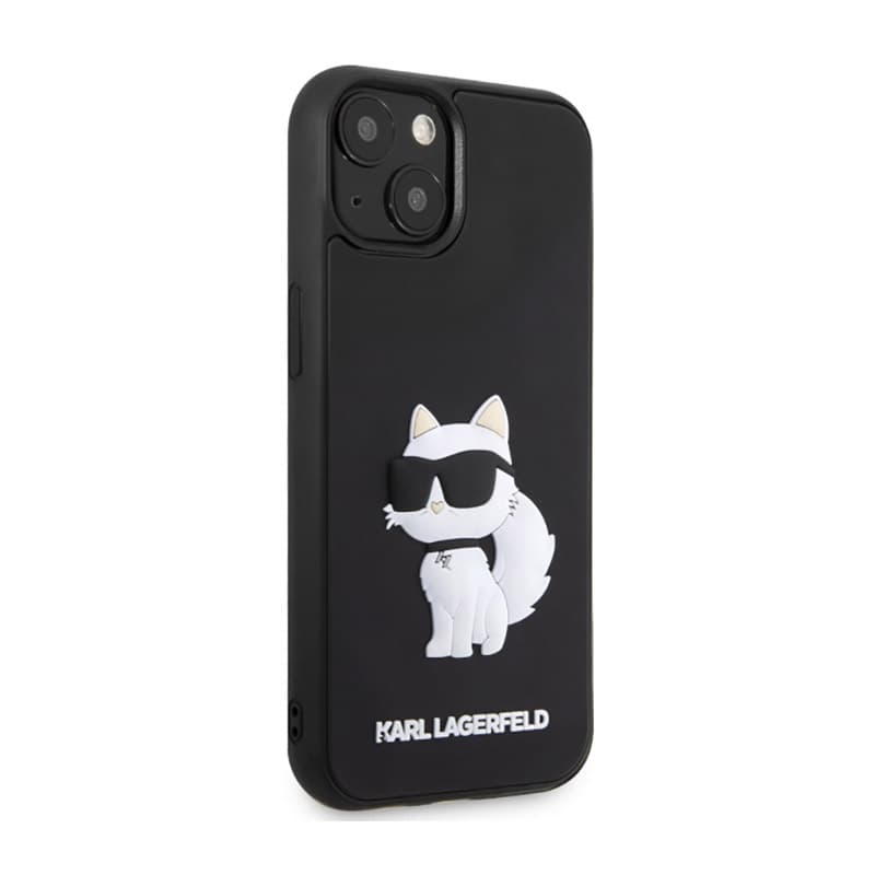 Karl Lagerfeld 3D Rubber NFT Choupette - Case for iPhone 14 (Black) 4
