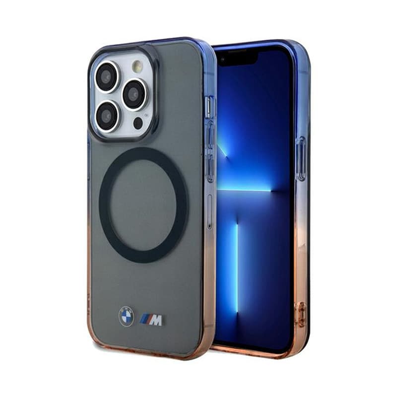 BMW Gradient Bumper MagSafe - Case for iPhone 15 Pro Max (Grey) 1