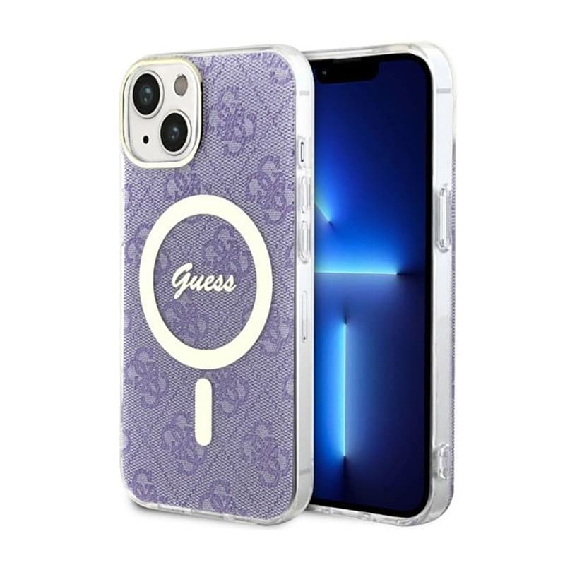 Guess 4G MagSafe - Case for iPhone 14 Plus (Purple) 1