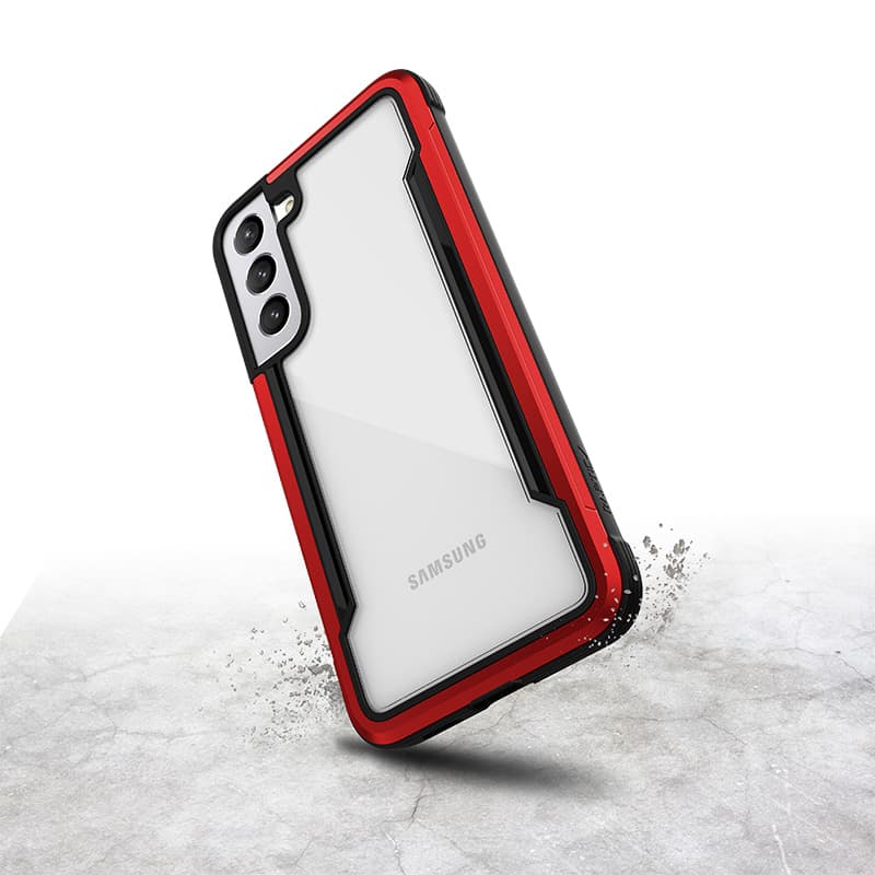 X-Doria Raptic Shield Pro - Case for Samsung Galaxy S22+ 5G (Antimicrobial Protection) (Red) 2