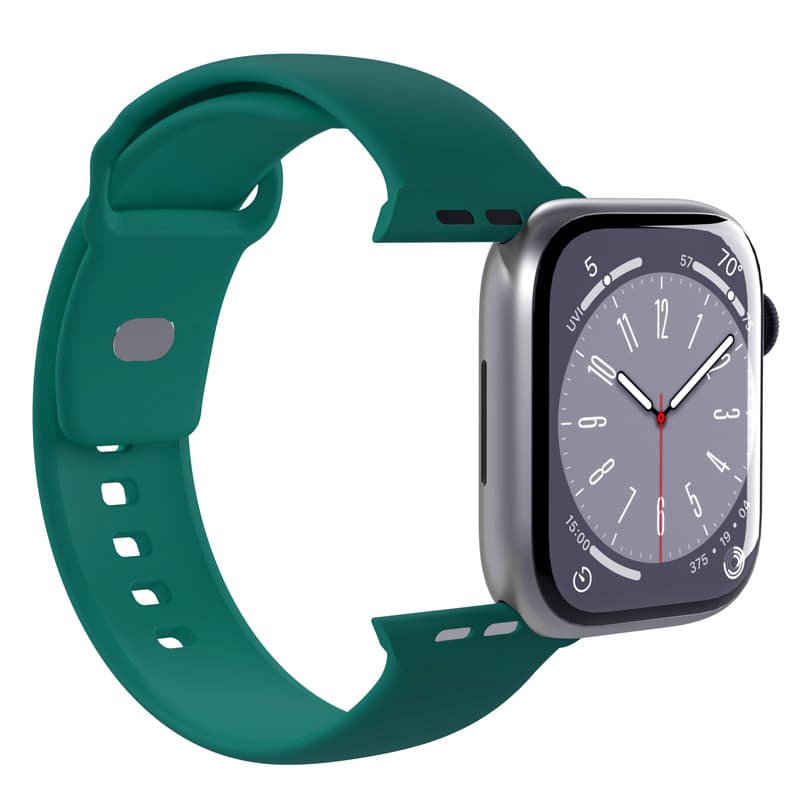 PURO ICON - Elastic strap for Apple Watch 44/45/46/49 mm (S/M & M/L) (Jade) 3
