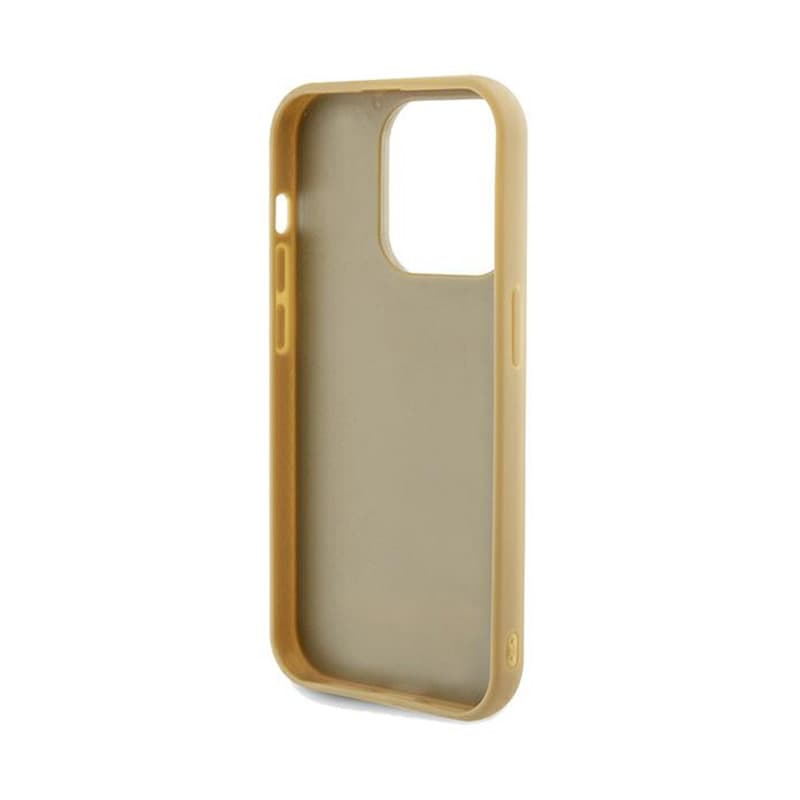 Guess Disco Metal Script - iPhone 14 Pro Max Case (Gold) 6