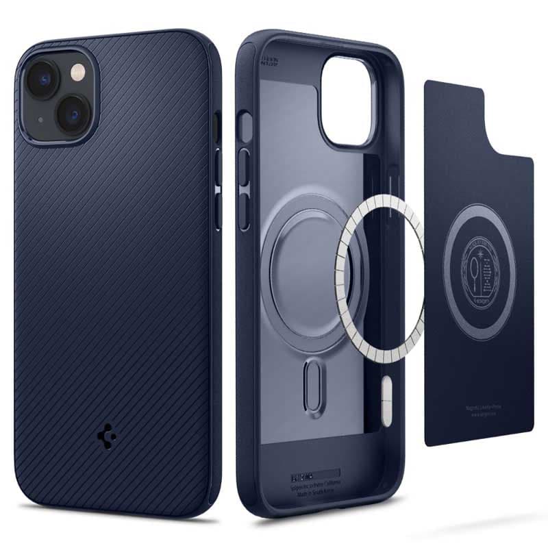 Spigen Mag Armor - Case for iPhone 14 Plus (Navy Blue) 8